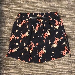 All saints silk shorts